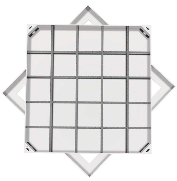 三穗不锈钢方井展示